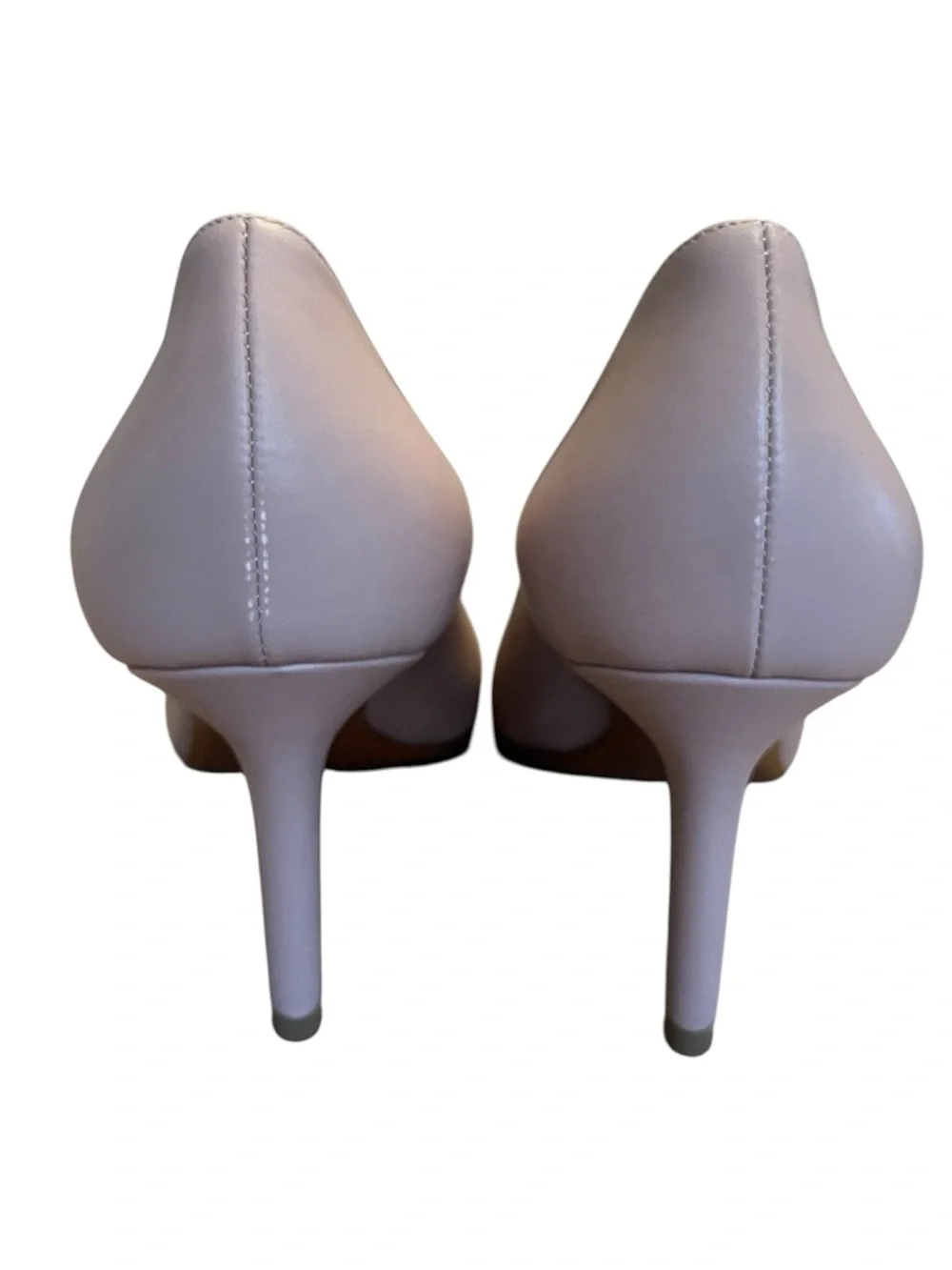 AQUATALIA Melina Italian Leather Blush Nude Heels Size 9